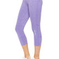 Women's Mid-Rise Zip Pocket Capri Leggings