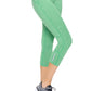 Women's Mid-Rise Zip Pocket Capri Leggings