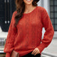 Camille Cable-Knit Sweater-