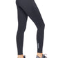 Women's Mid-Rise Zip Pocket Full Length Leggings