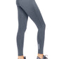 Women's Mid-Rise Zip Pocket Full Length Leggings