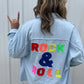 Rock & Roll Denim Button Up