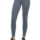 Women's Mid-Rise Zip Pocket Full Length Leggings