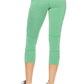 Women's Mid-Rise Zip Pocket Capri Leggings