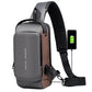 Shoulder bag with USB charging