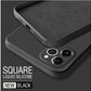 Square Liquid Silicone Phone Case