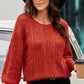 Camille Cable-Knit Sweater-