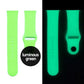 Luminous Silicone Watch Strap