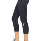 Women's Mid-Rise Zip Pocket Capri Leggings