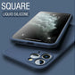 Square Liquid Silicone Phone Case