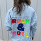 Rock & Roll Denim Button Up