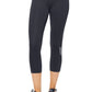 Women's Mid-Rise Zip Pocket Capri Leggings