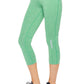 Women's Mid-Rise Zip Pocket Capri Leggings