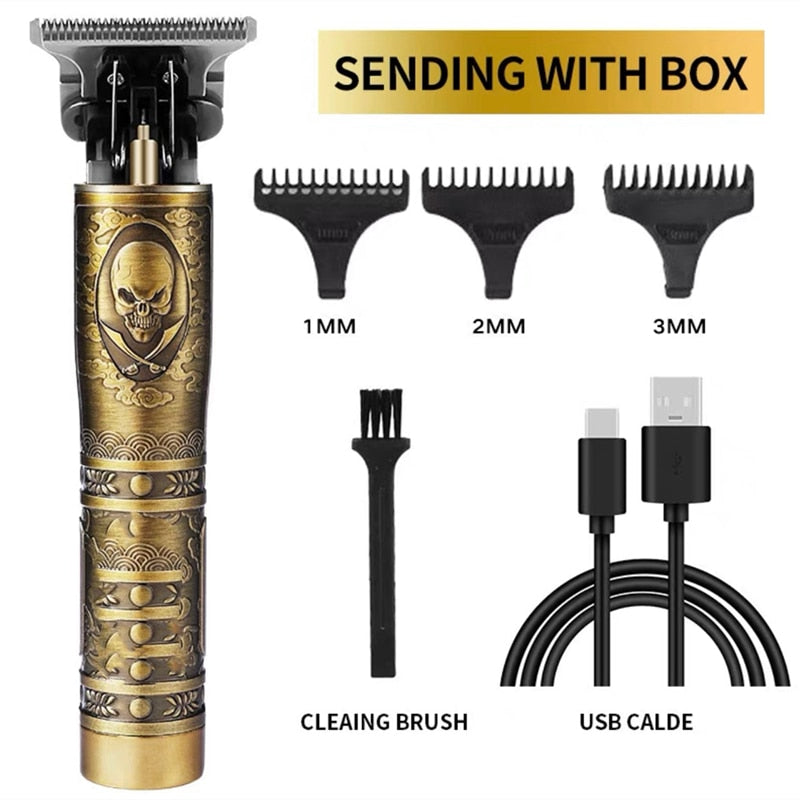 Men's Beard and Hair Clippers Set