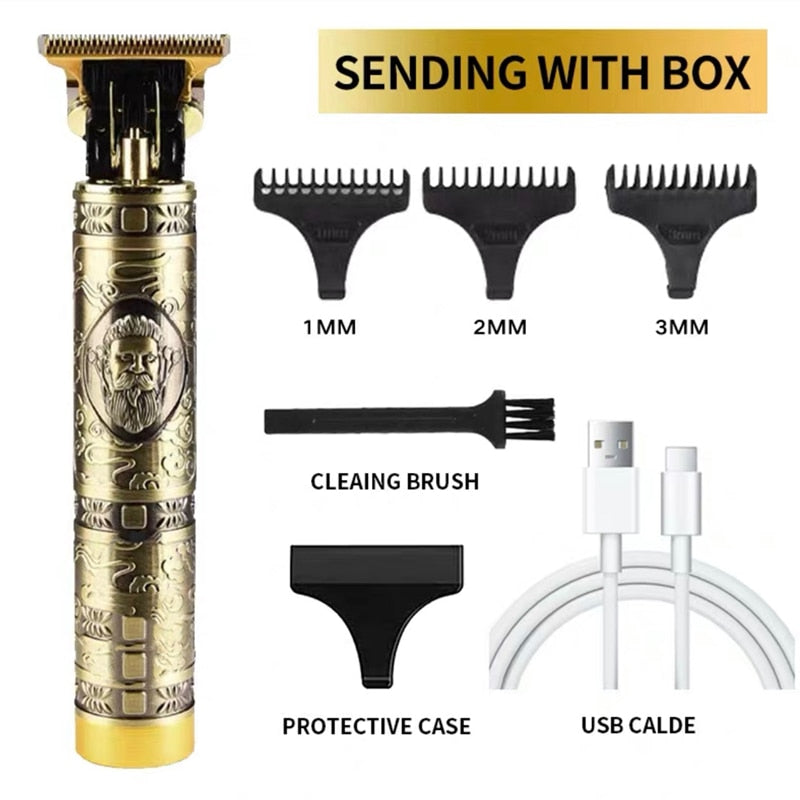 Men's Beard and Hair Clippers Set